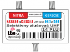 Selektvny zluova UHF NITRA - GERECSE